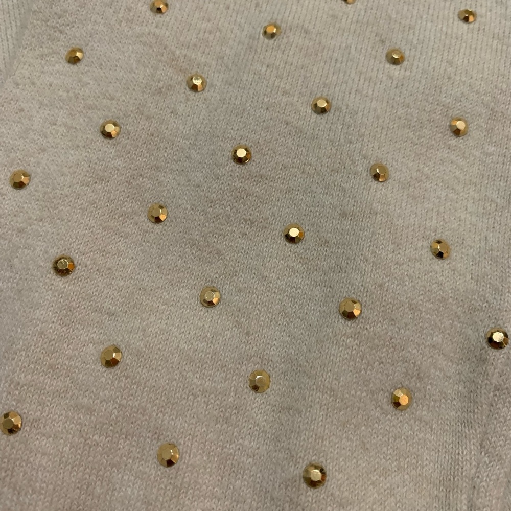Express Studded Sleeve Sweater